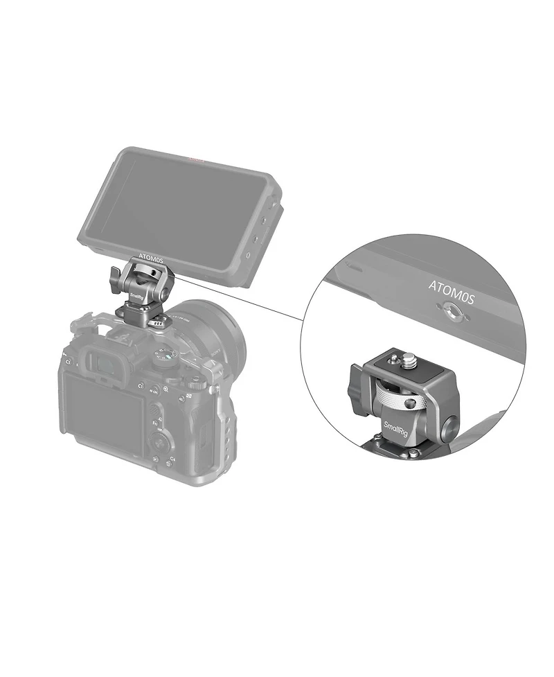 SmallRig HawkLock H21 Quick Release Monitor Support with Nato Clamp