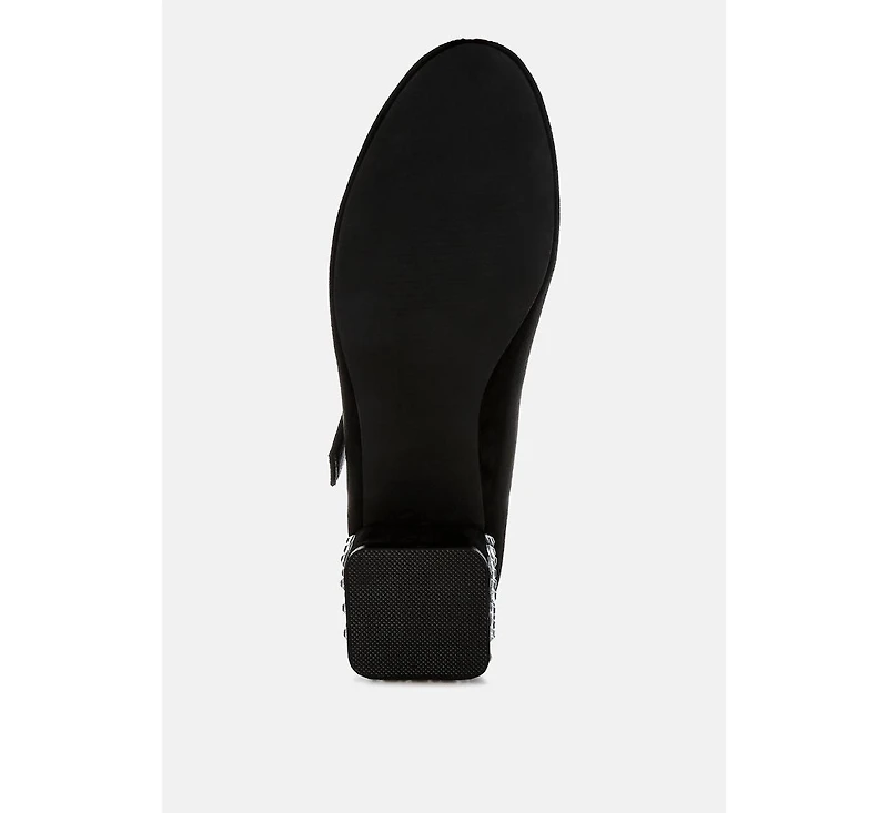 Sima Studded Mary Jane Pumps Women