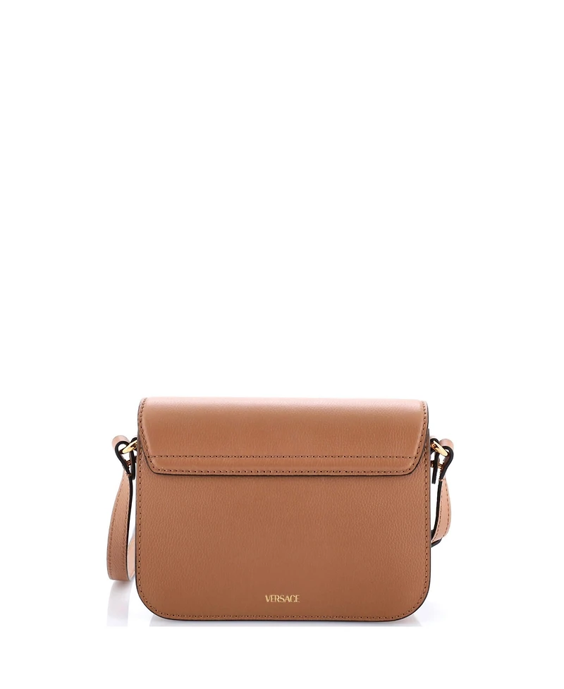 Pre-Owned Versace Small La Medusa Flap Shoulder Bag Leather