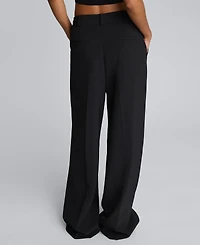 Kenneth Cole Women's High-Rise Pleat Detail Pants