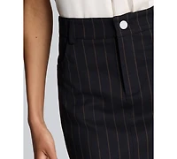 Kenneth Cole Women's Fly Front Zip Mini Skirt
