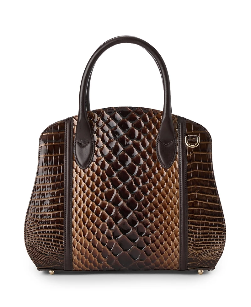 Brahmin Rosetta Toffee Caldwell Crossbody Bag