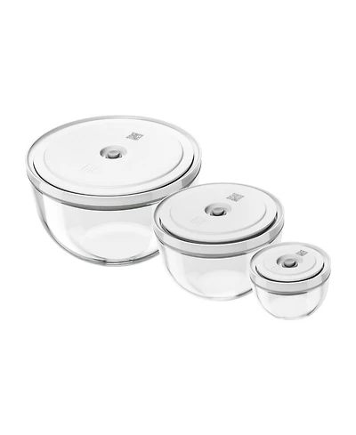 Zwilling Fresh Save 3-Pc. Glass Vacuum Bowl Set