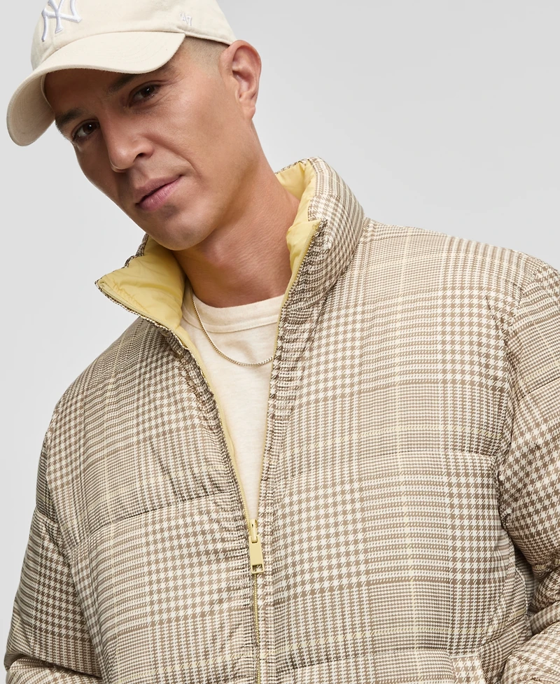 Mode of One Men's Reversible Puffer Jacket, Macy's Exclusive