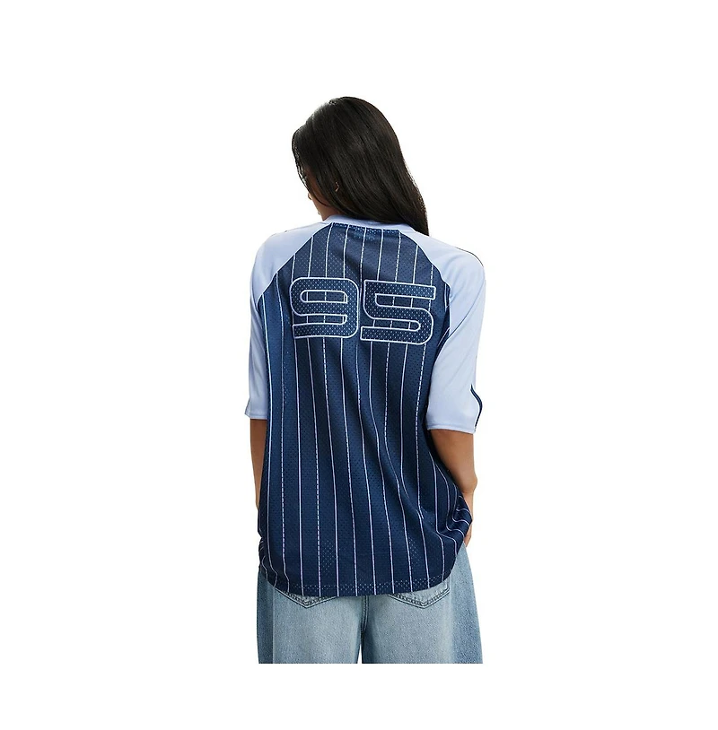 Cotton On Women's Oversized V Neck Raglan Jersey
