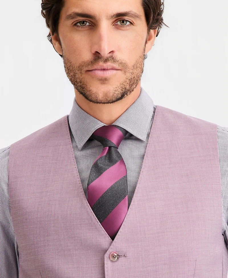 Tayion Collection Men's Classic-Fit Suit Separate Vest