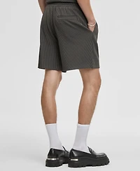 Mode of One Men's Textured Knit 7" Drawstring Shorts, Macy's Exclusive