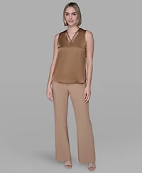 Karl Lagerfeld Paris Women's V-Neck Blouse