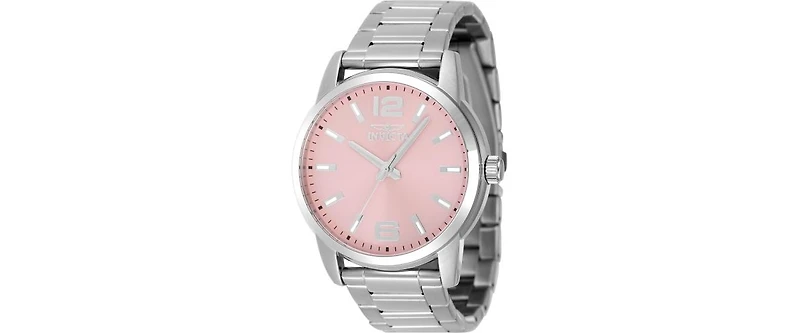 Invicta Men's 48497 Celestial Quartz 3 Hand Pink Dial Watch