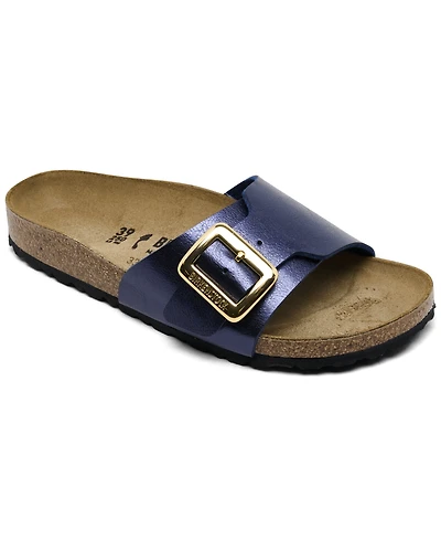 Birkenstock Women's Catalina Luxe Buckle Birko-Flor Sandals from Finish Line
