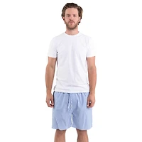 Sant and Abel Men's Men s Organic Cotton Poplin Pajama Sleep Shorts