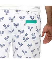 Sant and Abel Men's Tennis Navy Sleep Shorts