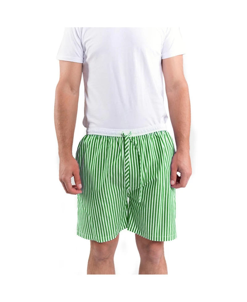 Sant and Abel Men's Braddock Green Sleep Shorts