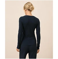 Pact Women's Dream Rib Slim Henley