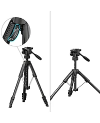 SmallRig Ap-21 Stalite 4-Section Portable Tripod with Ball Head, Black