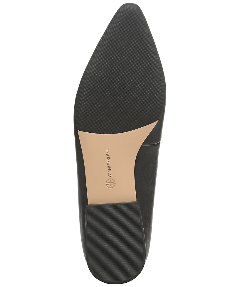 Giani Bernini Women's Hillda Pointed Toe Ballet Flats, Created for Macy's
