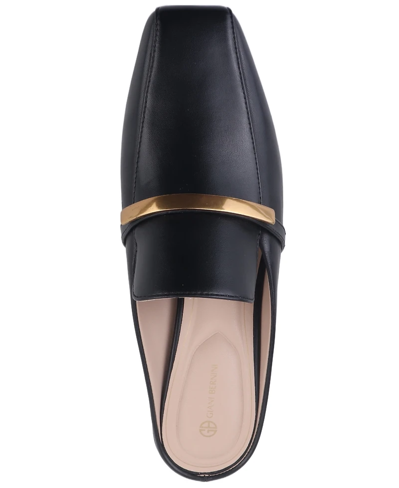 Giani Bernini Women's Danyell Snip Toe Block Heel Mules, Created for Macy's