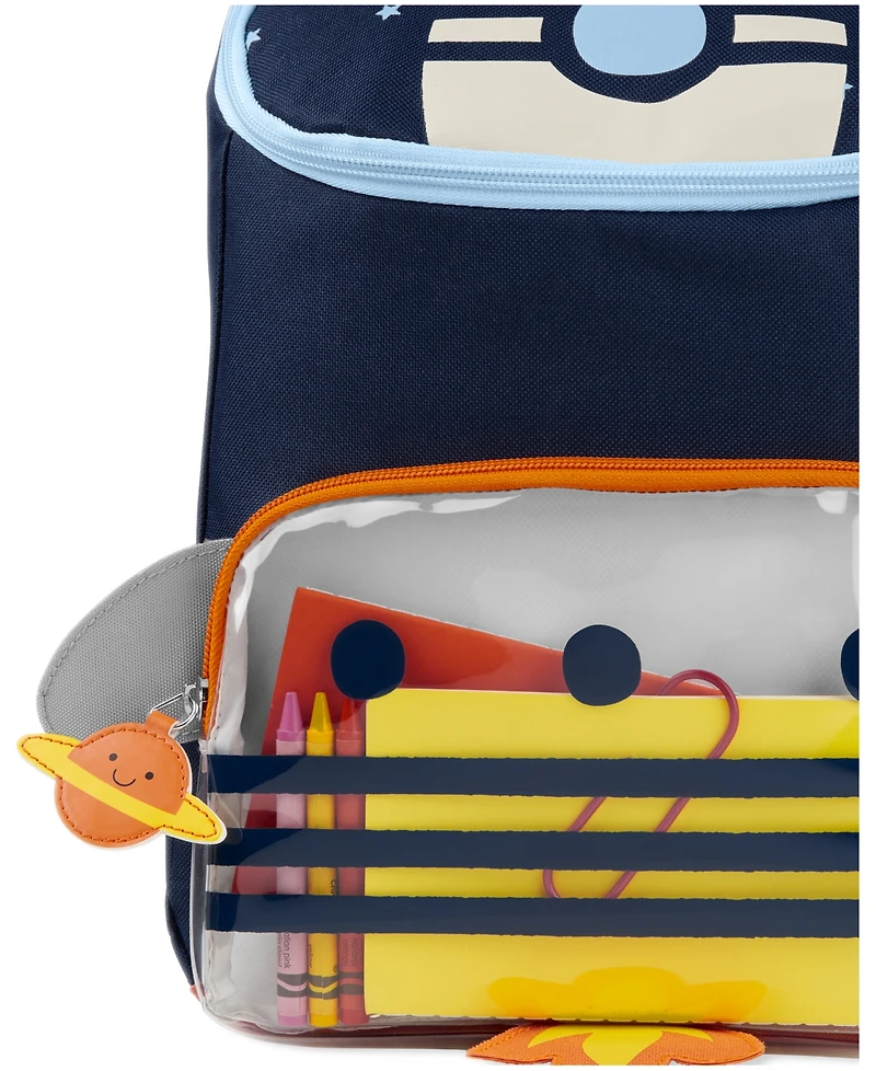 Skip Hop Little Boys Spark Style Rocket Ship Backpack