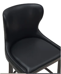 Manhattan Comfort Blair 40.9" Leatherette Upholstered Counter Stool
