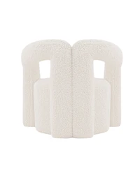 Manhattan Comfort Darian Modern 28.74" Boucle Upholstered Accent Chair