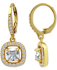Giani Bernini Drop Earrings (2-1/2 ct. t.w.) in 18K Gold Plated Sterling Silver, Macy's Exclusive