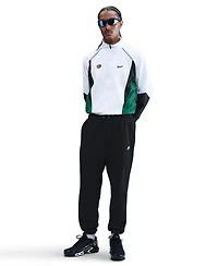 Nike Men's Cuffed Brushed Fleece Logo Sweatpants