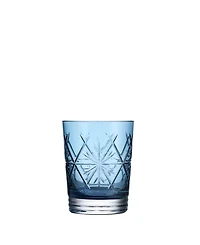 Waterford Winter Wonders Icy Blue Snowflake Double Old-Fashioned Glass