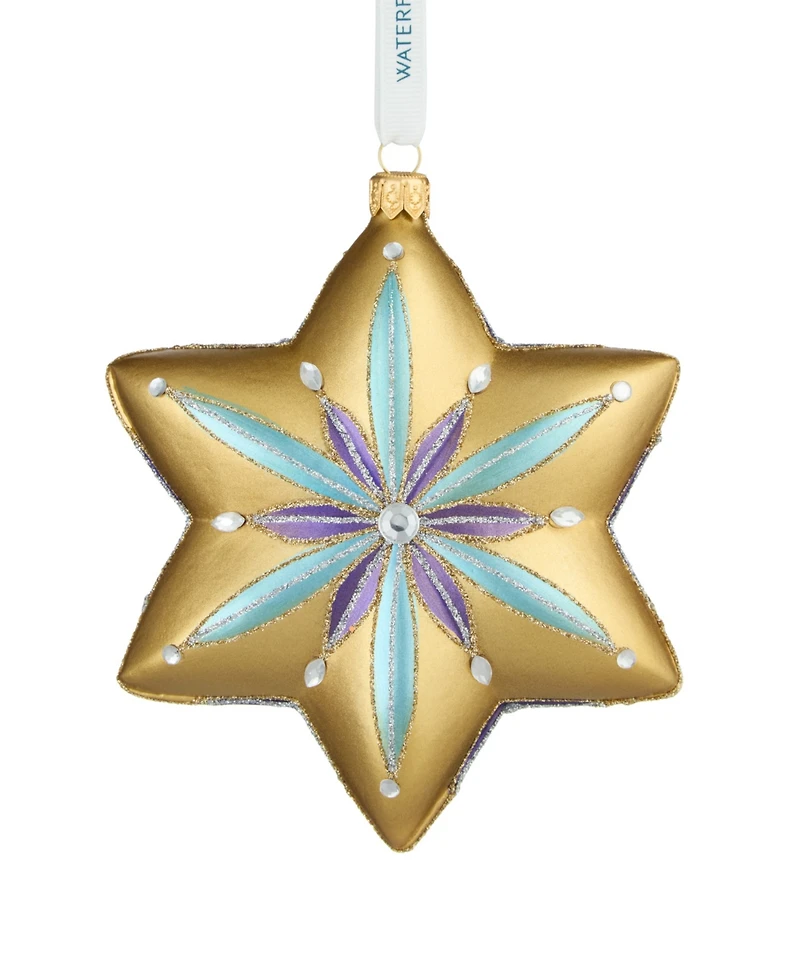 Waterford Holiday Heirlooms Gold Star Ornament