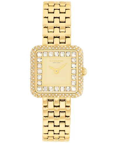 Coach Women's Cass Gold Tone Stainless Steel Bracelet Watch 24mm