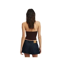 Cotton On Women's Bubble Denim Skirt