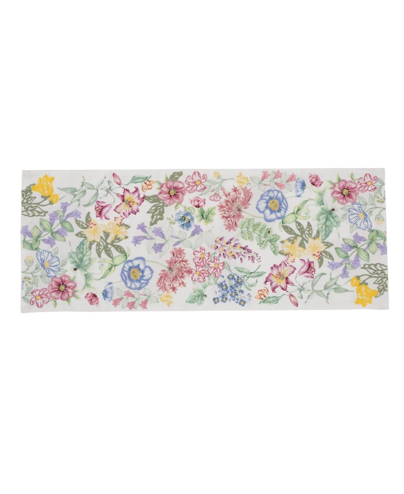 Lenox Butterfly Meadow Garden Embroidered Centerpiece