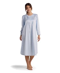 Miss Elaine Women's Long Sleeve Sleepwear Gown