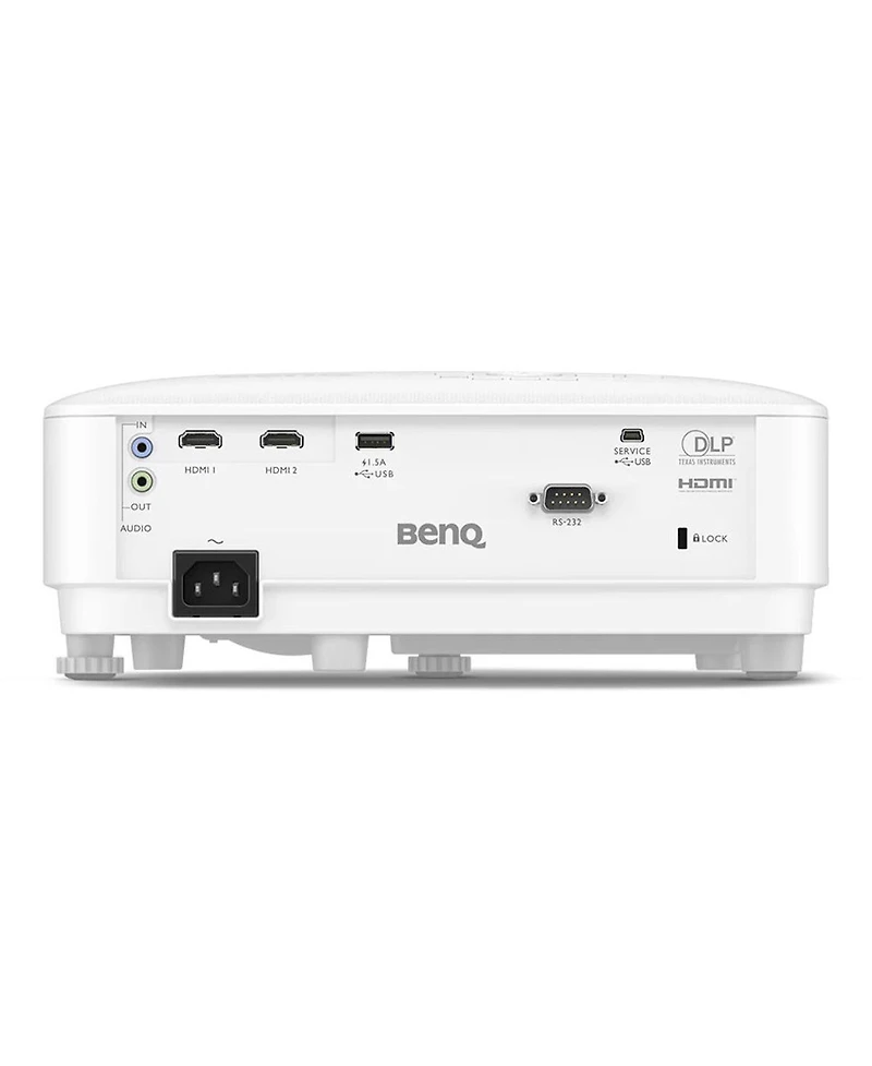 BenQ TH575 Full Hd Dlp Home Theater Gaming Projector, Bundle with H&A Ceiling Mount