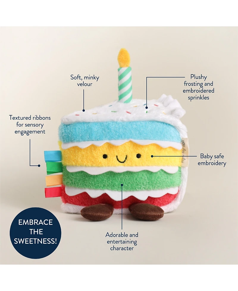Itzy Ritzy Baby Sweetie Snuggles Birthday Cake