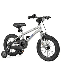14 Inch Kids Bike Bicycle for Boys Girls 3-8 with High Carbon Steel Frame