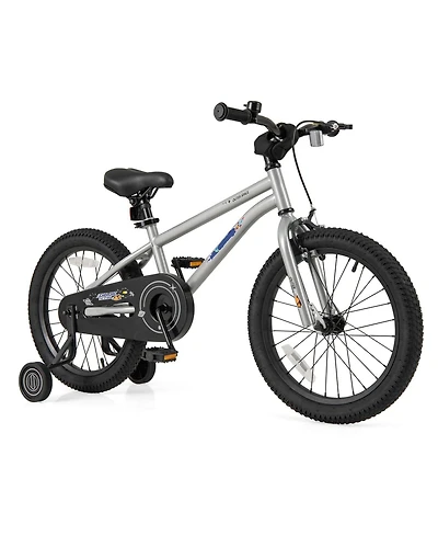 18 Inch Kids Bike Bicycle for Boys Girls 3-8 with High Carbon Steel Frame