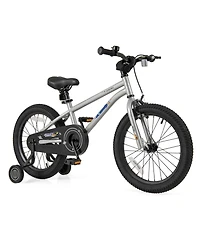 18 Inch Kids Bike Bicycle for Boys Girls 3-8 with High Carbon Steel Frame