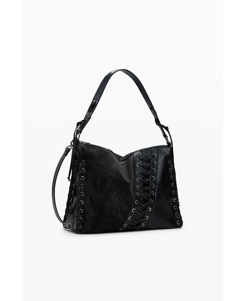 Desigual Women's Medium faux leather crossbody bag