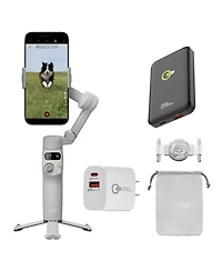Dji Osmo Mobile 7 Gimbal Stabilizer for iPhone, Android, Built-in Tripod, 3-Axis Phone Gimbal, ActiveTrack 7.0, ShotGuides, One-Tap Edit, 10hrs Use, P