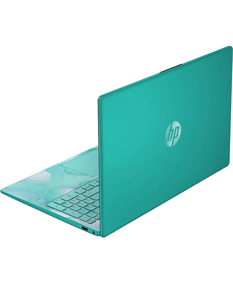 Hp 15-fd0105ds 15.6" Hd Touchscreen Laptop, Intel N100 0.8GHz, 4GB Ram, 128GB Ufs, Windows 11 Home S Mode, Aquamarine Sky - Refurbished