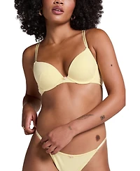 Hunkemoller Women's Pointelle Padded Underwired Bra