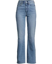 Lands' End Women's Soft Denim High Rise Classic Flare Jeans