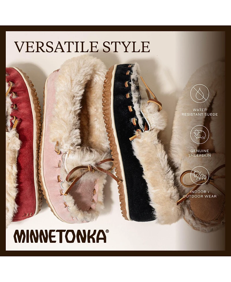 Minnetonka Women's Ultimate Sheepskin Slipper