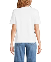 Lands' End Women's Short Sleeve Mariner T-Shirt