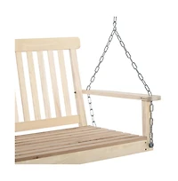 Comfortable Outdoor Patio Swing with Weather Resistant Frame for Relaxing Backyard