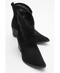 Prologue Shoes Pera Block Heel Boot (Women)