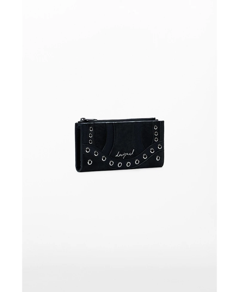 Desigual Women's Medium snake studded wallet