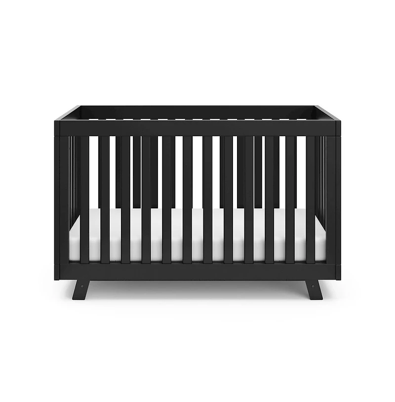 Storkcraft Beckett 3-in-1 Convertible Crib (Black)