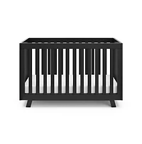 Storkcraft Beckett 3-in-1 Convertible Crib (Black)