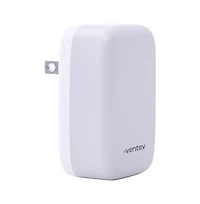 Ventev 27W Ultrafast Usb C and Usb A Dual Universal Wall Charger-Gray